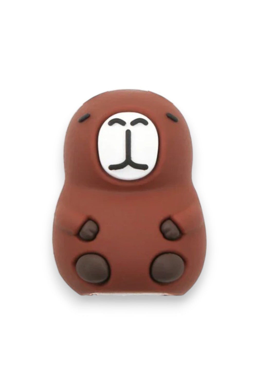 Temperamatite Capybara Kawaii in PVC Morbido – Temperino Portatile e Flessibile per Studenti | Idea Regalo