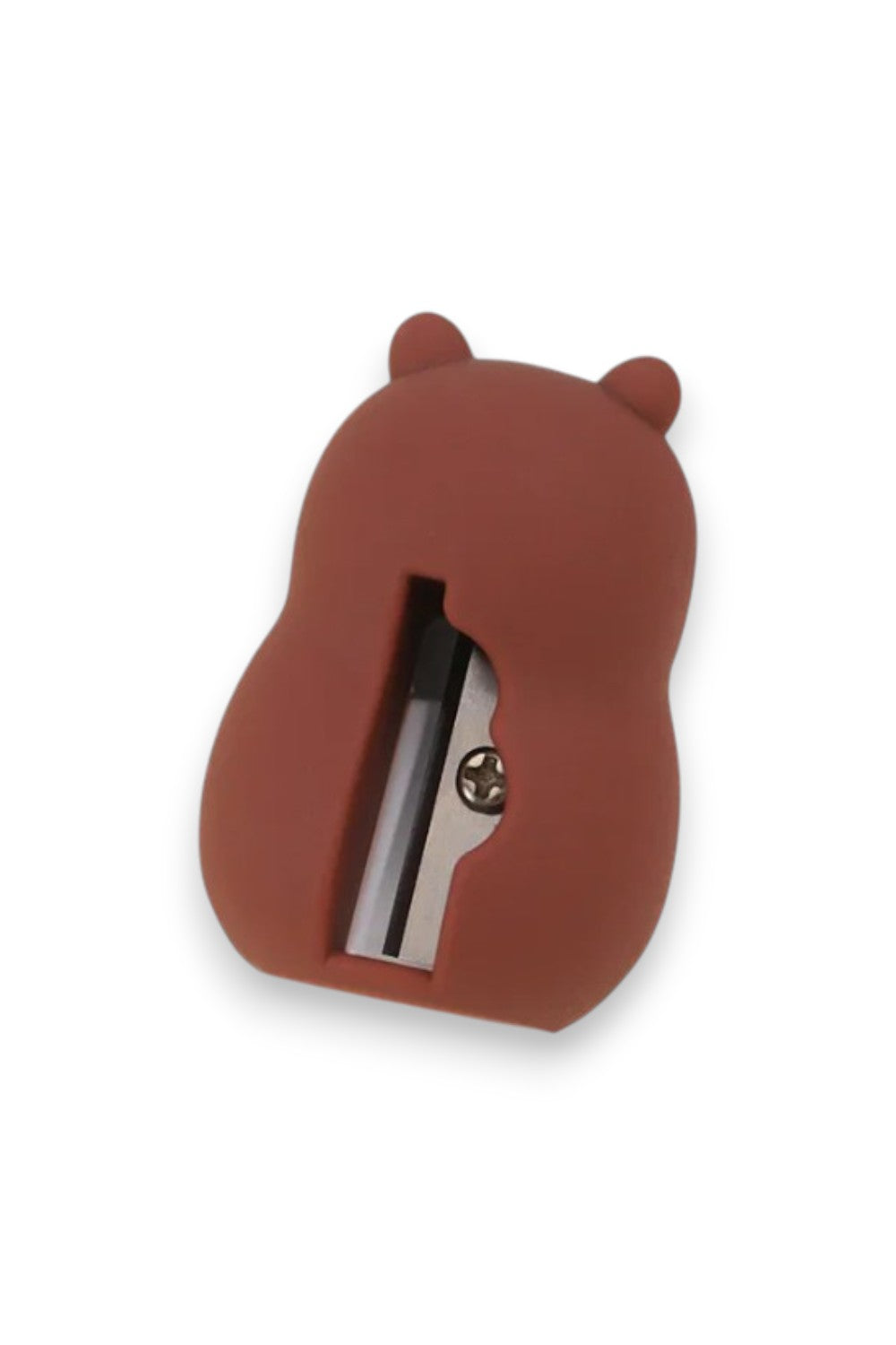 Temperamatite Capybara Kawaii in PVC Morbido – Temperino Portatile e Flessibile per Studenti | Idea Regalo