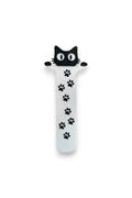Segnalibro Gatto Nero in Acrilico Lucido – Silhouette Elegante per Amanti dei Gatti e Lettori Voraci